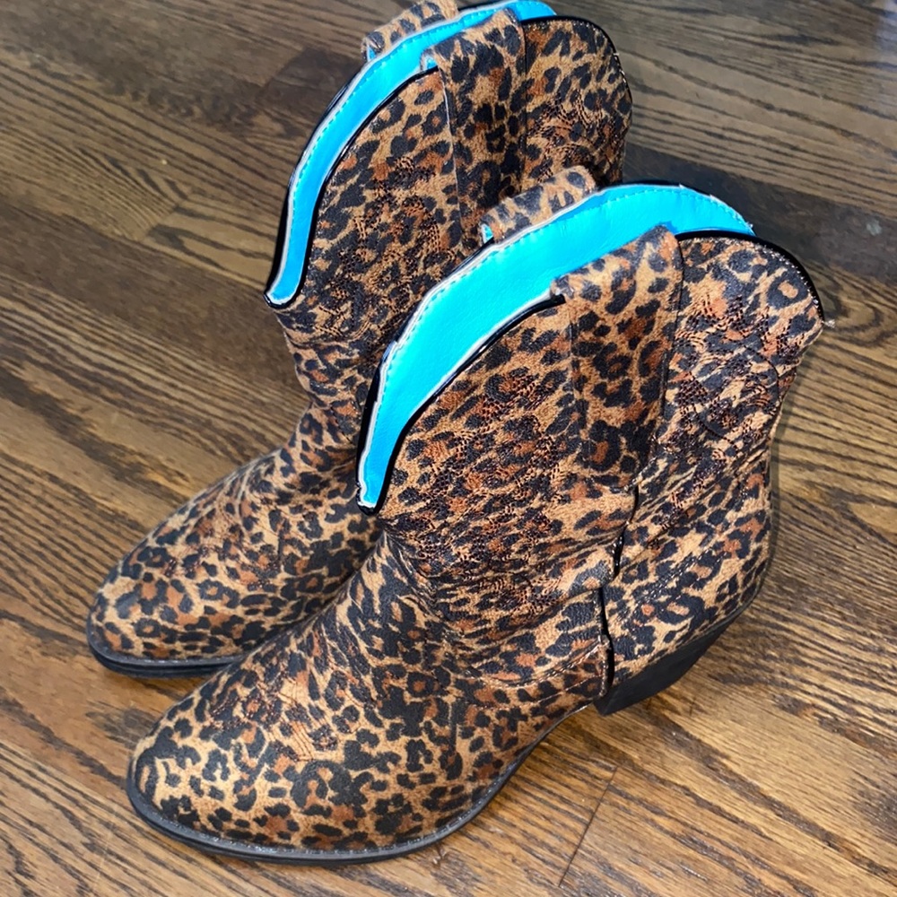 Leopard Print Cowboy Boots